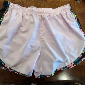Nike, pink running shorts